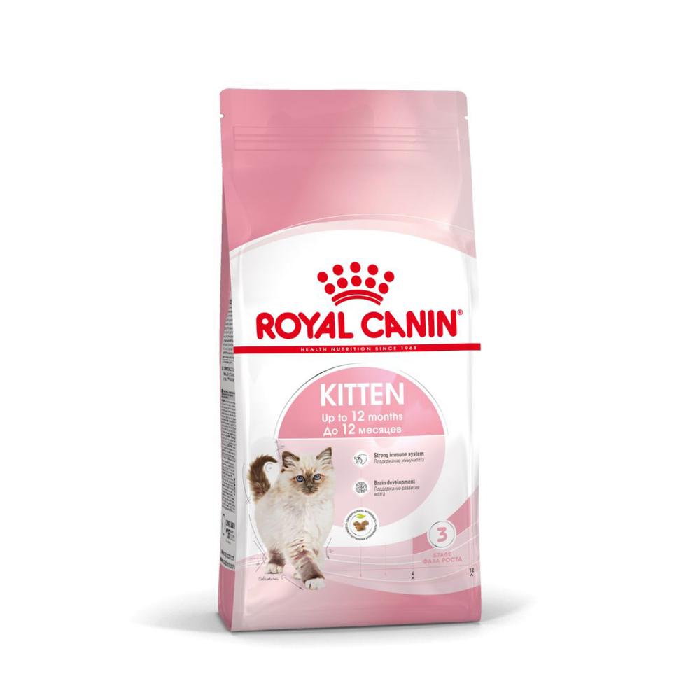 Royal Canin Kitten 36 Second Age Сухой корм для котят в возрасте от 4 до 12 месяцев, 1,2 кг