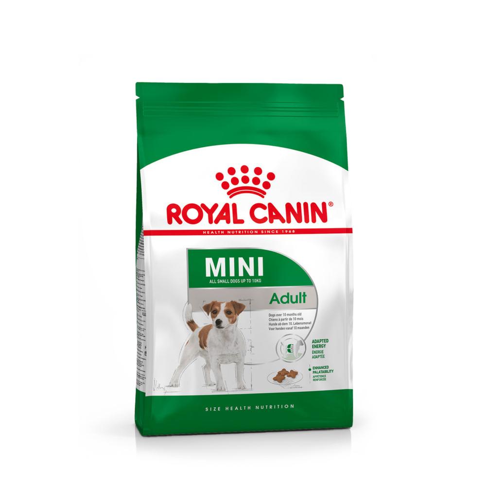 Royal Canin Mini Adult Сухой корм для взрослых собак мелких размеров в возрасте от 10 месяцев до 8 лет, 4 кг