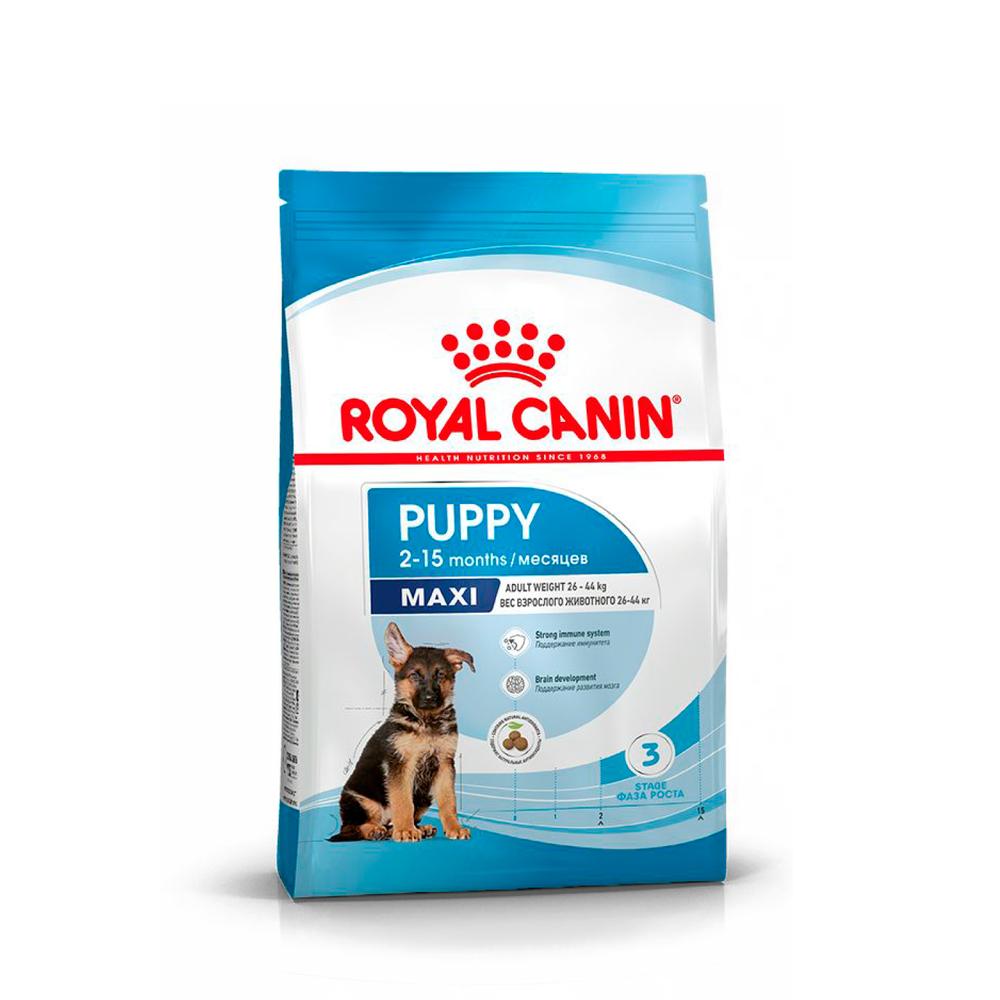 Royal Canin Maxi Puppy Сухой корм для щенков крупных пород в возрасте от 2 до 15 месяцев, 3 кг