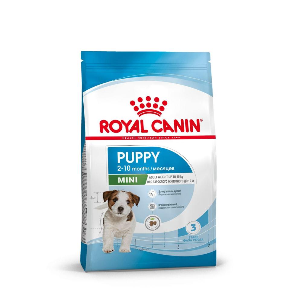 Royal Canin Mini Puppy Сухой корм для щенков мелких пород в возрасте от 2 до 10 месяцев, 4 кг