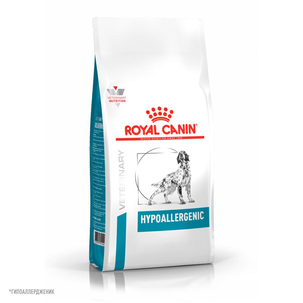 Royal Canin Hypoallergenic DR21 Сухой корм для собак с пищевой аллергией или непереносимостью, 2 кг