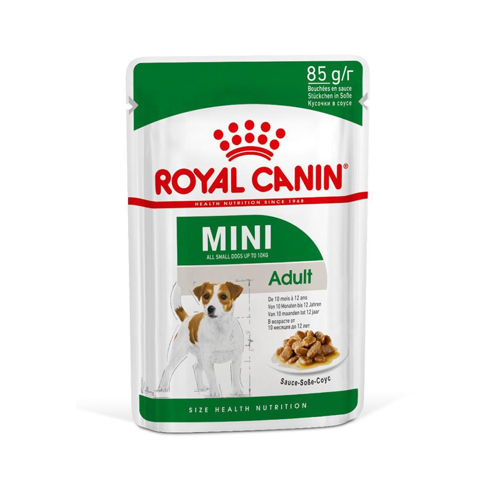 Royal Canin Mini Adult Влажный корм (пауч) для собак мелких пород, 85 гр.