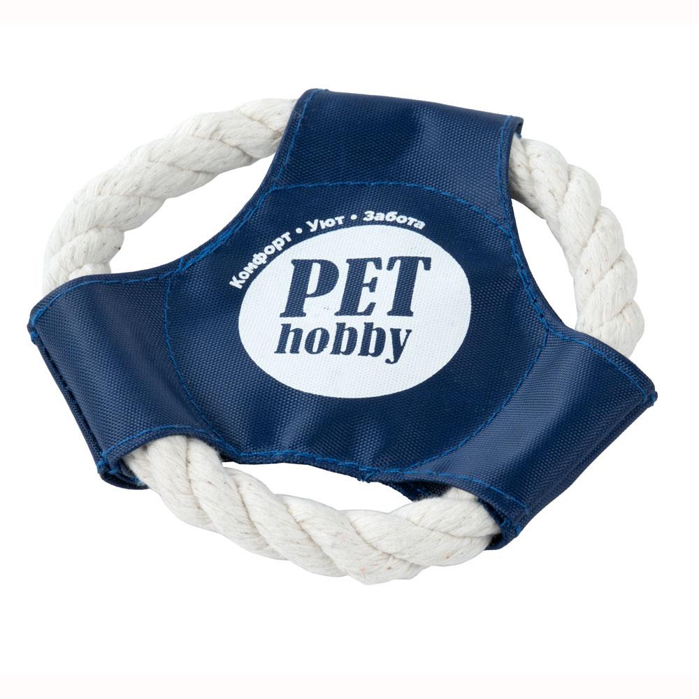 Pet hobby Игрушка для собак Кольцо летающее, диаметр 12 см