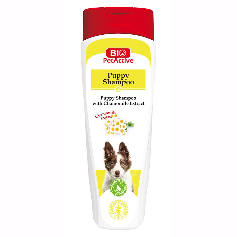 BIOPETACTIVE Puppy Shampoo Шампунь с экстрактом ромашки и глицерином для щенков, 400 мл