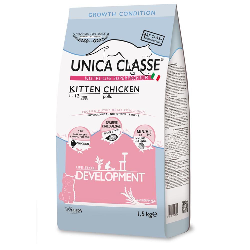 UNICA Kitten Development сухой корм для котят с курицей, 1,5 кг