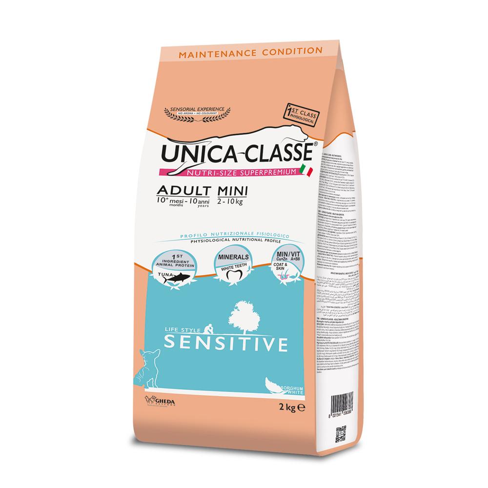 UNICA Adult Mini Sensitive Сухой корм для собак мелких пород, с тунцом, 2 кг