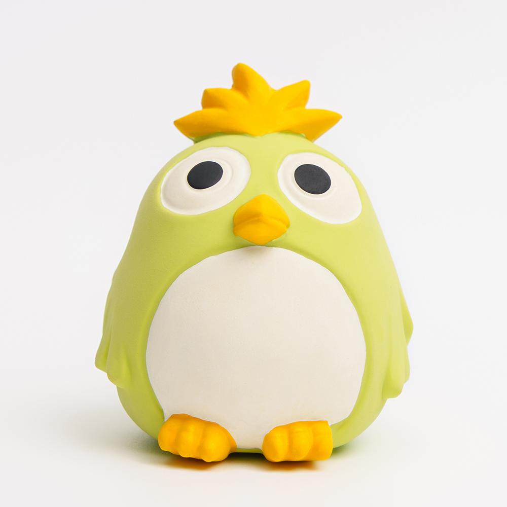 RURRI Игрушка из латекса для собак Цыпленок, 7,5х6,5х6,3 см