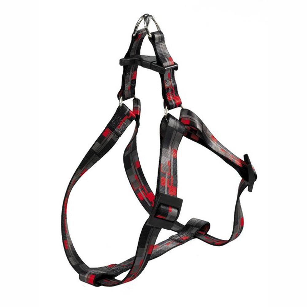 Ferplast Шлейка нейлоновая для собак Arlecchino, M, обхват груди 45-63 см, ширина 20 мм