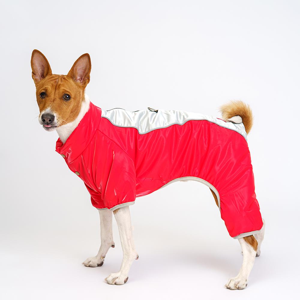Petmax Комбинезон для собак, 2XL, красный