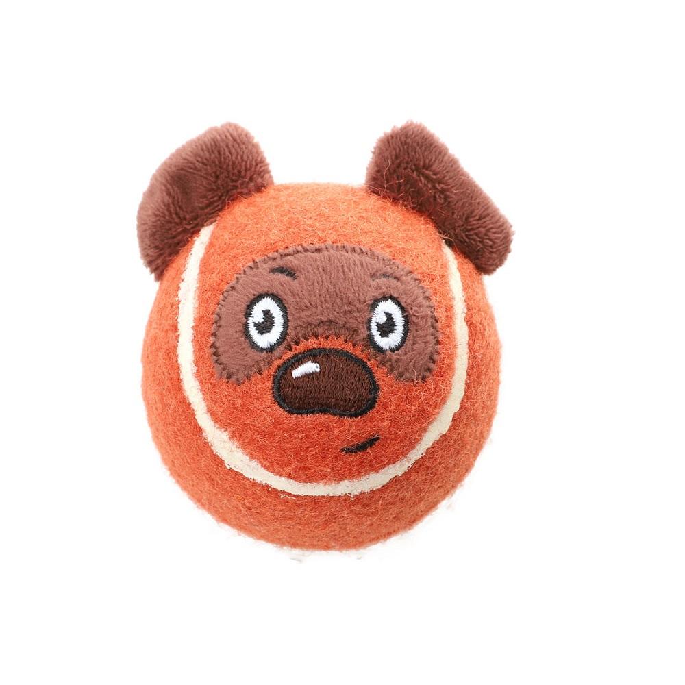 Triol Игрушка для собак Мяч медвежонок, диаметр 6,5 см