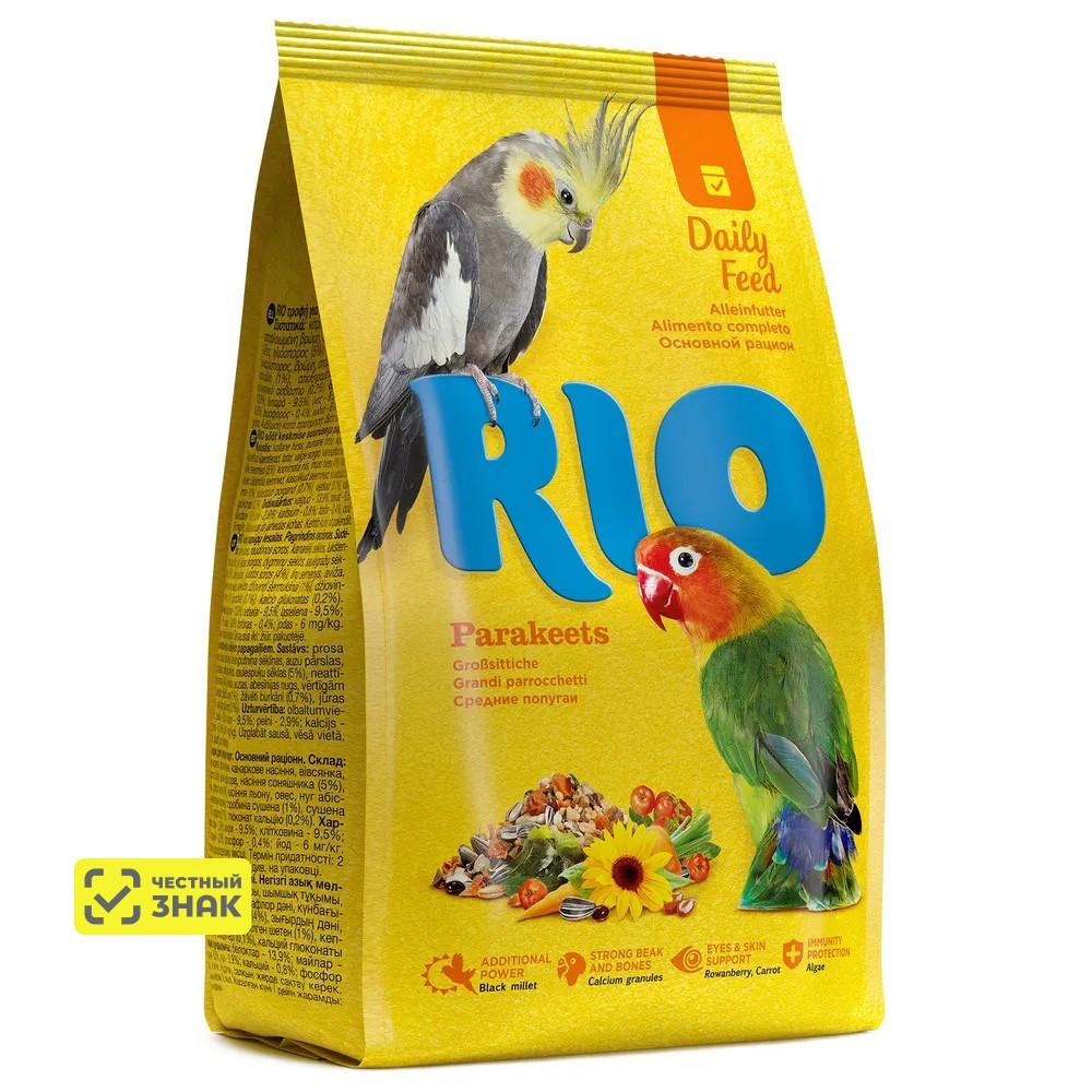 RIO Корм для средних попугаев 500г