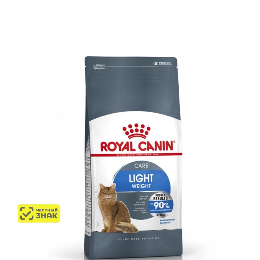 Royal Canin Light Weight Care Сухой корм для взрослых кошек в целях профилактики избыточного веса, 400 гр.