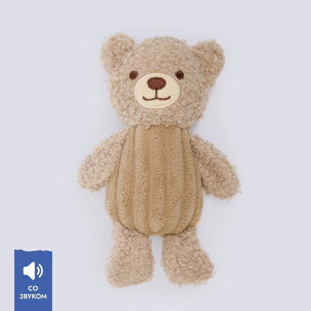 RURRI Игрушка для собак мелких и средних пород Медвежонок, 11,5х4,5х15,5 см, цвет в ассортименте