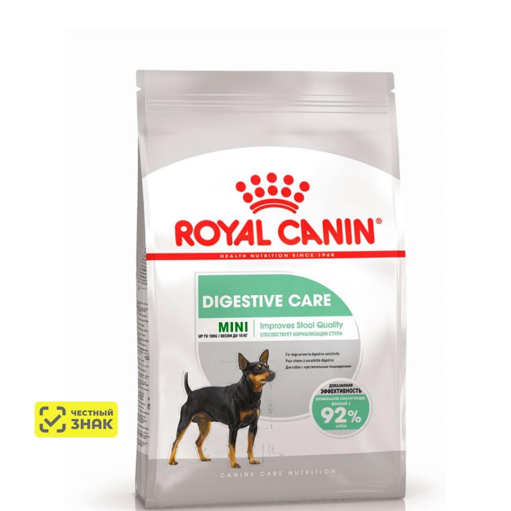 Royal Canin Mini Digestive Care Сухой корм для собак маленьких пород с чувствительным пищеварением, 1 кг