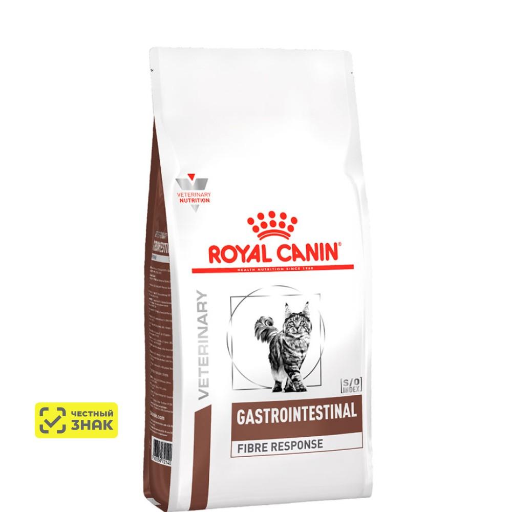 Royal Canin Gastrointestinal Fibre Response FR31 S/O Сухой корм для кошек при нарушениях пищеварения, 2 кг