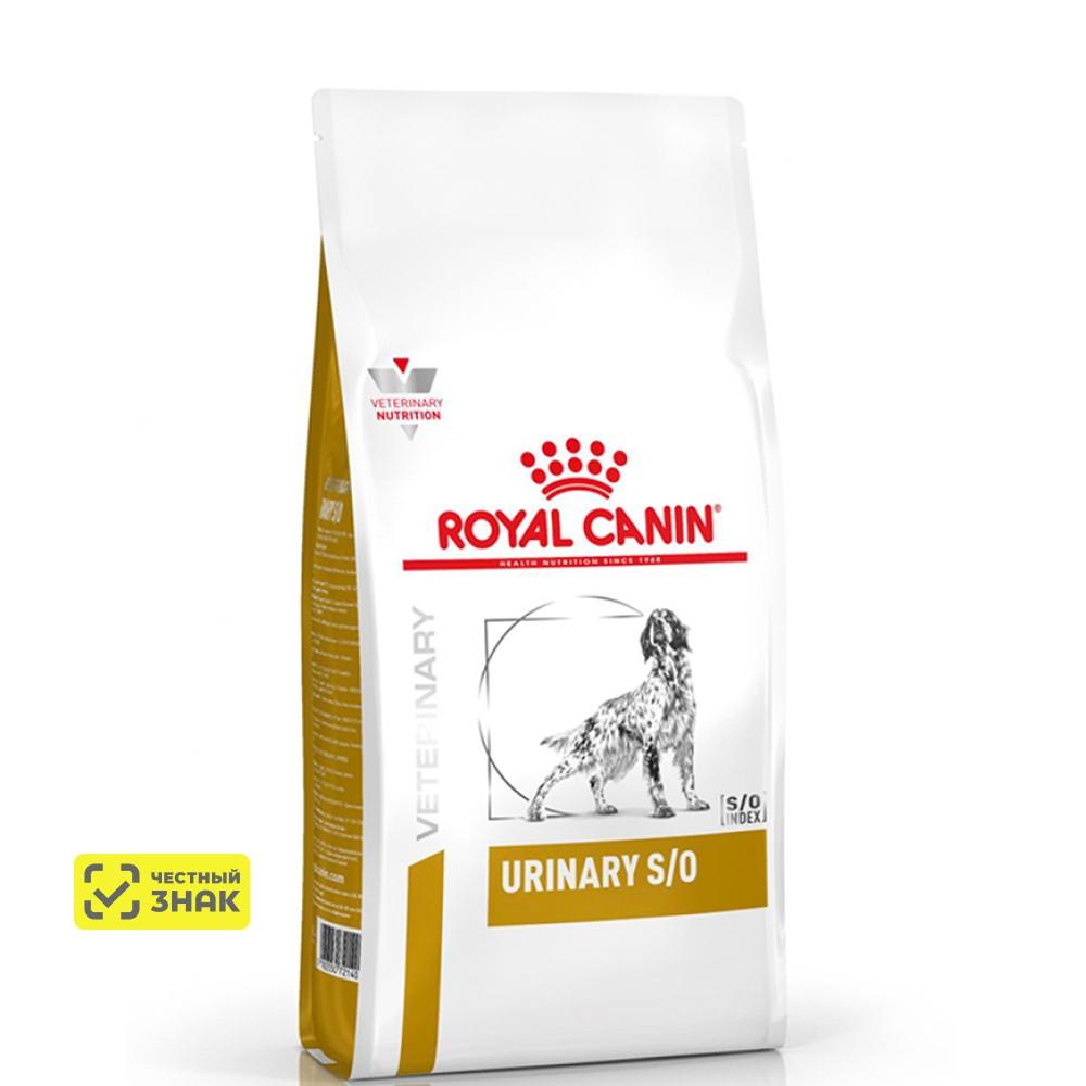 Royal Canin Urinary S/O LP18 Сухой корм для собак при заболеваниях дистального отдела мочевыделительной системы, 2 кг