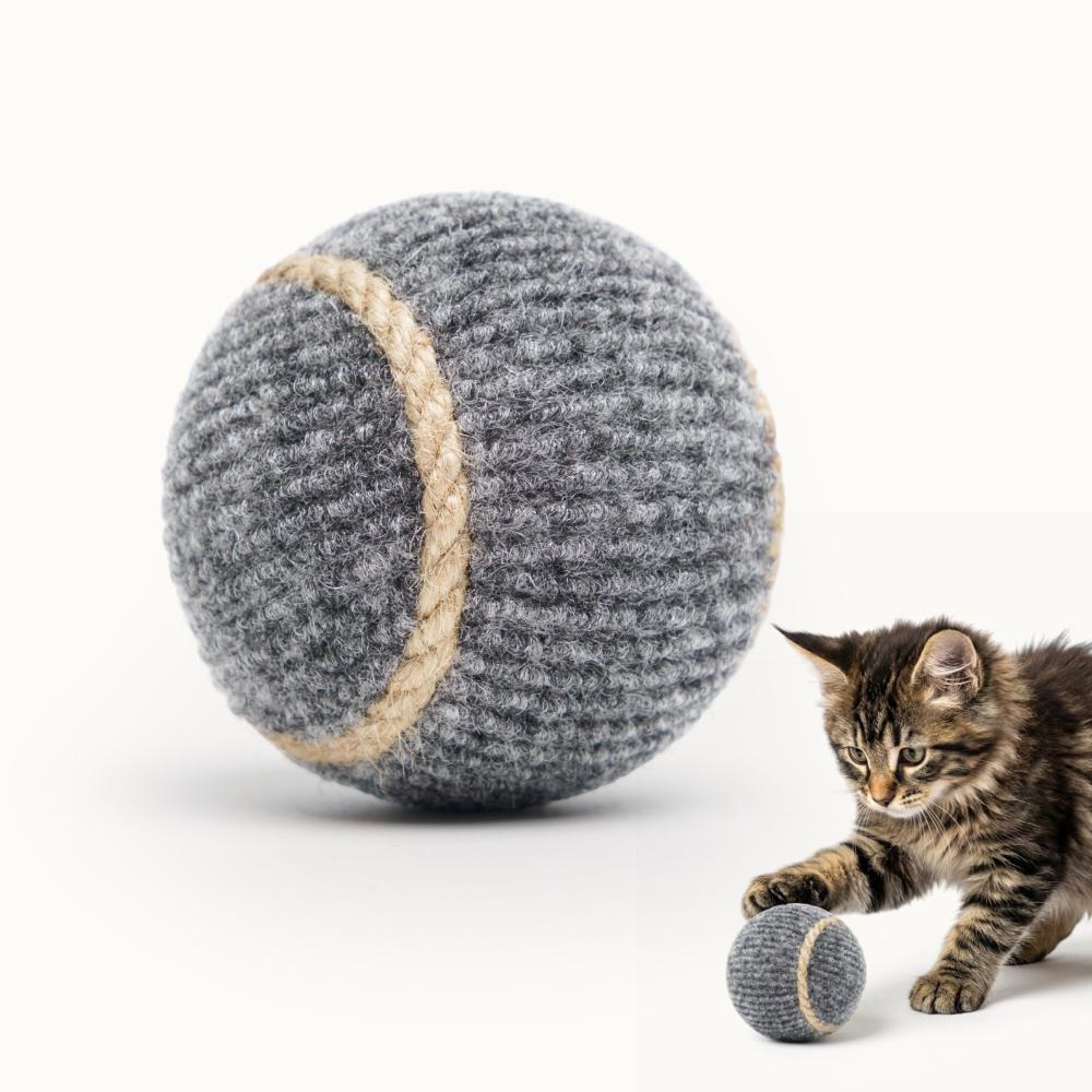 Pet hobby Игрушка-когтеточка из ковролина для кошек Шар, 7,5 см