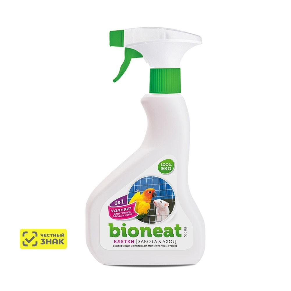Bioneat Средство для дезинфекции и устранения запахов мест содержания птиц и грызунов, 500 мл