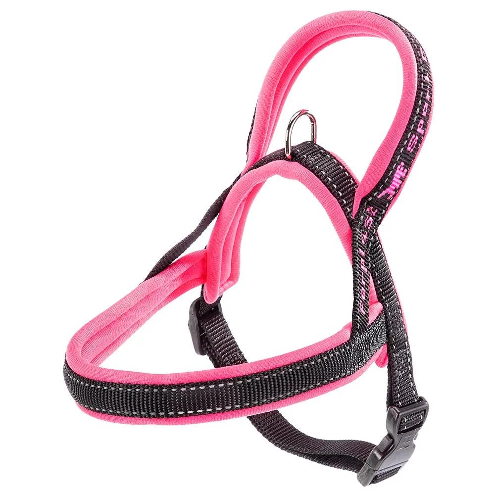 Ferplast Шлейка для собак Sport Dog P, L, обхват шеи 65 см, обхват груди 77-98 см, цвет фуксия