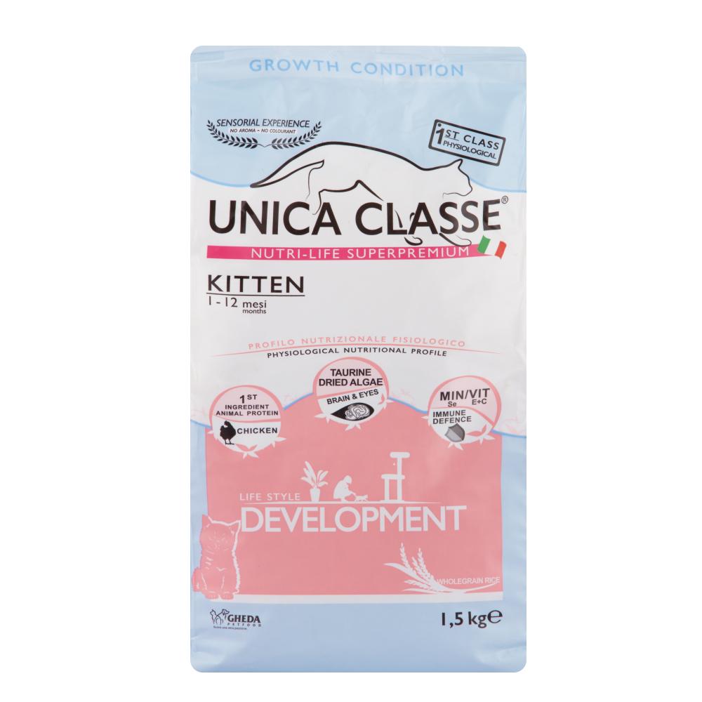 UNICA Kitten Development сухой корм для котят с курицей, 1,5 кг