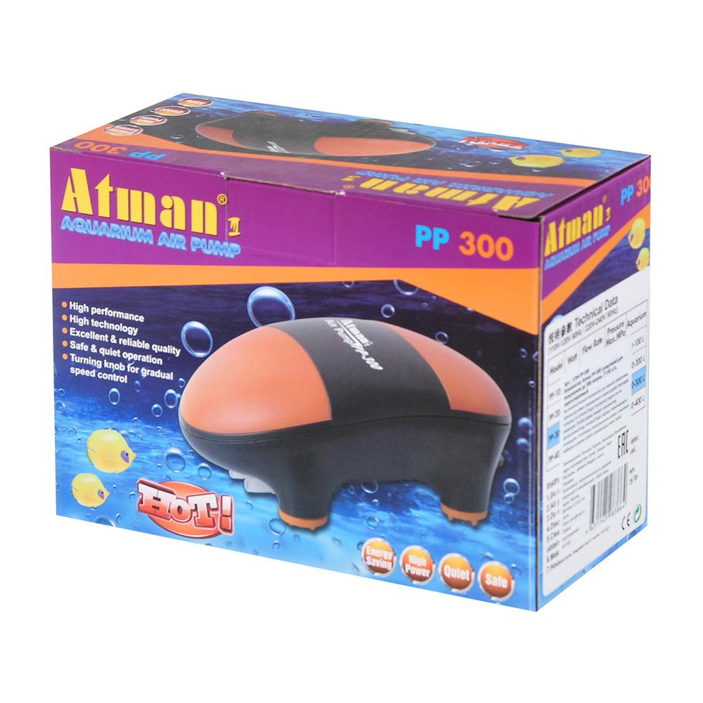 Atman Компрессор PP-300, 2х150 л/ч, нерегулируемый