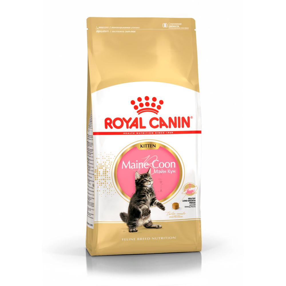 Royal Canin Maine Coon Kitten Сухой корм для котят породы мейн-кун в возрасте до 15 месяцев, 10 кг