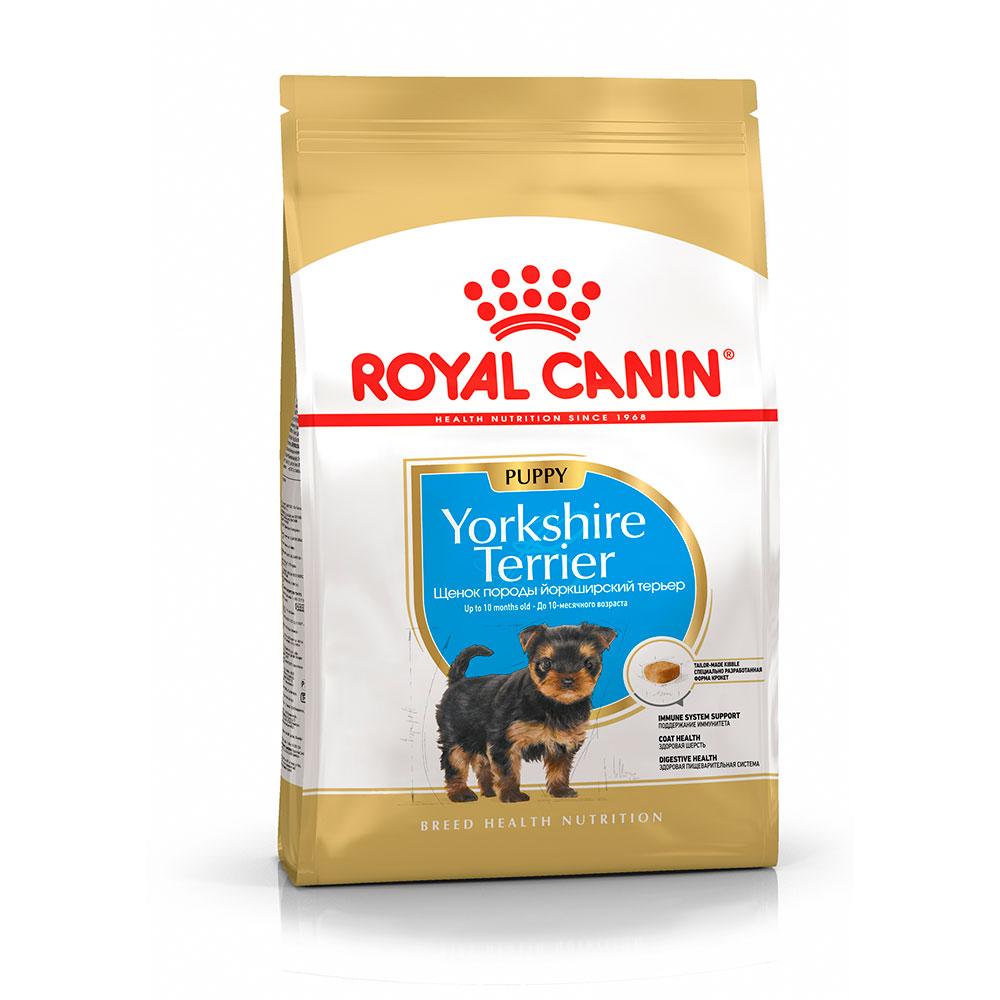 Royal Canin Yorkshire Terrier Puppy Сухой корм для щенков породы йоркширский терьер в возрасте до 10 месяцев, 1,5 кг