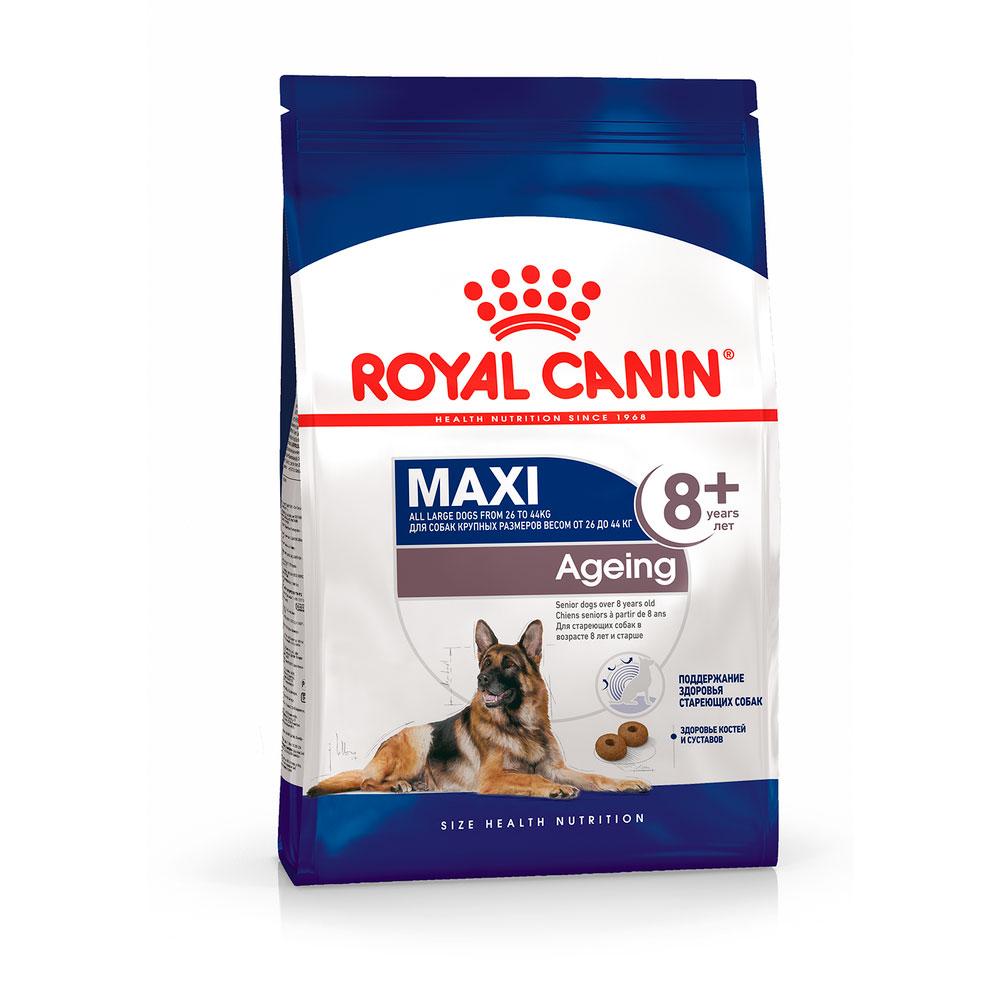 Royal Canin Ageing Maxi Сухой корм для пожилых собак крупных пород старше 8 лет, 15 кг