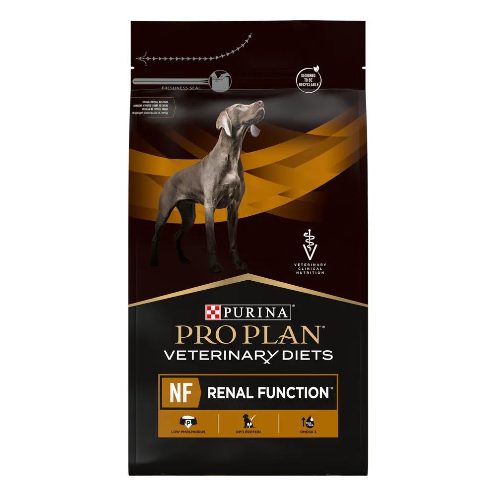 Purina Veterinary Diets NF Renal Function Сухой диетический корм для собак при хронической почечной недостаточности, 3 кг