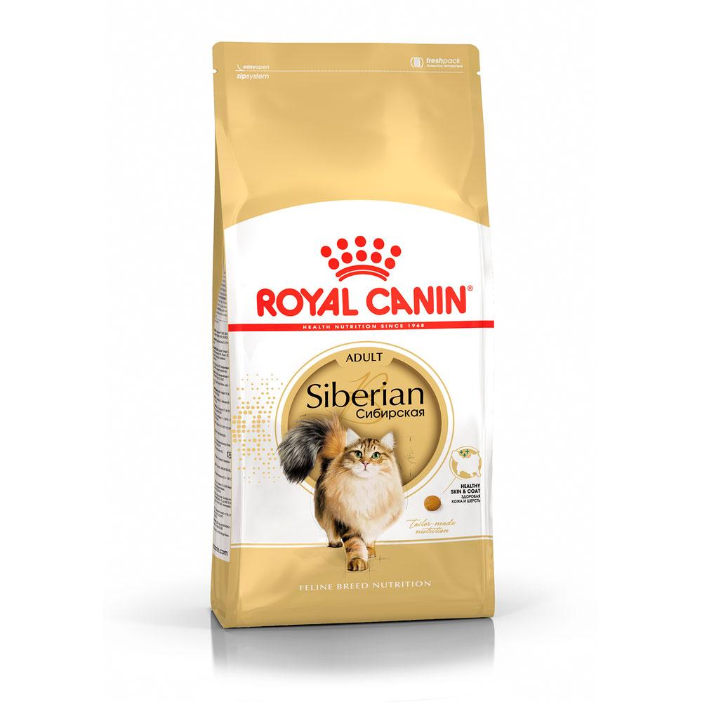 Royal Canin Siberian Adult Сухой корм для взрослых сибирских кошек старше 12 месяцев, 400 гр.