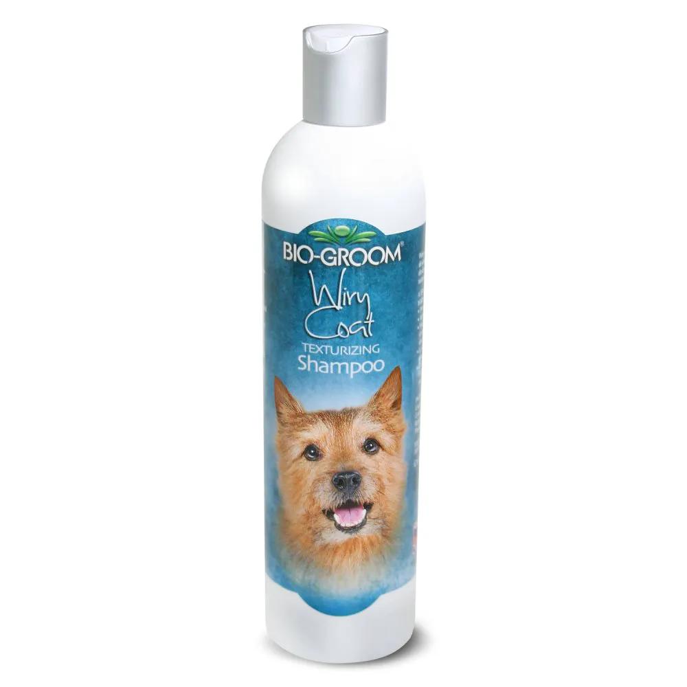 Bio-groom Wiry Coat Текстурирующий шампунь для жесткой шерсти собак и кошек, 355 мл