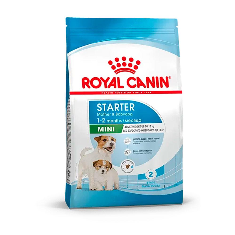 Royal Canin Mother and Babydog Mini Starter Сухой корм для беременных, кормящих собак мелких пород и для щенков до 2 месяцев, 3 кг