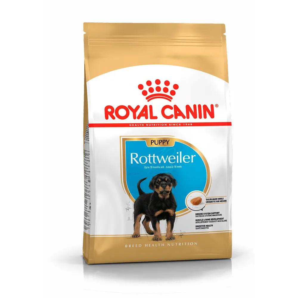 Royal Canin Rottweiler Puppy Сухой корм для щенков породы ротвейлер в возрасте от 2 до 10 месяцев, 12 кг
