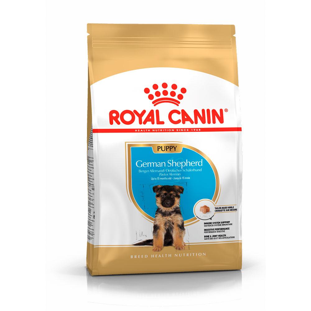 Royal Canin German Shepherd Junior корм для щенков немецкой овчарки до 15 месяцев, 3 кг