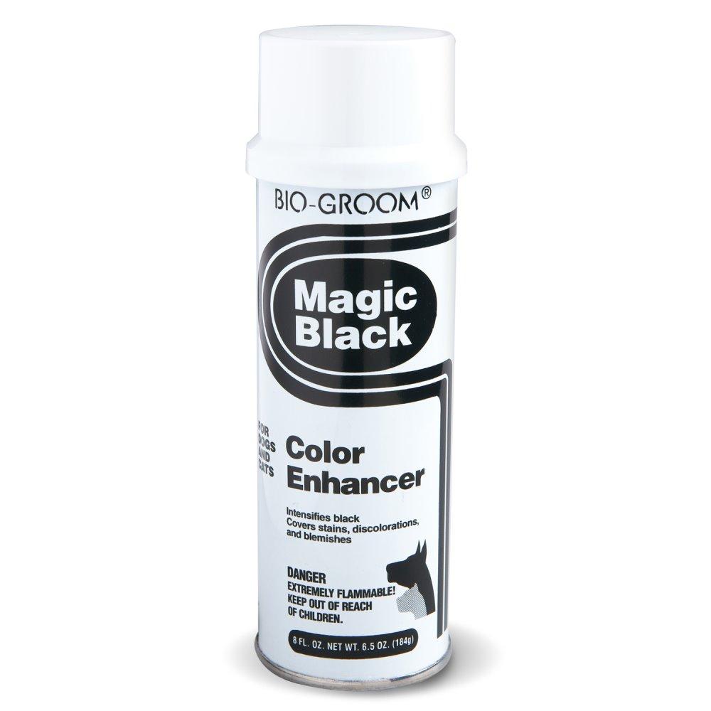 Bio-groom Magic Black Спрей-мелок для кошек и собак выставочный черный, 236 мл