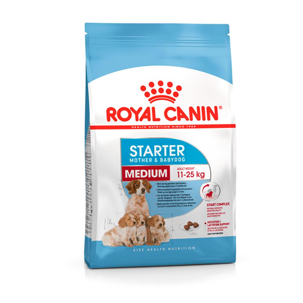 Royal Canin Medium Starter Сухой корм для щенков до 2-х месяцев для беременных и кормящих сук, 12 кг