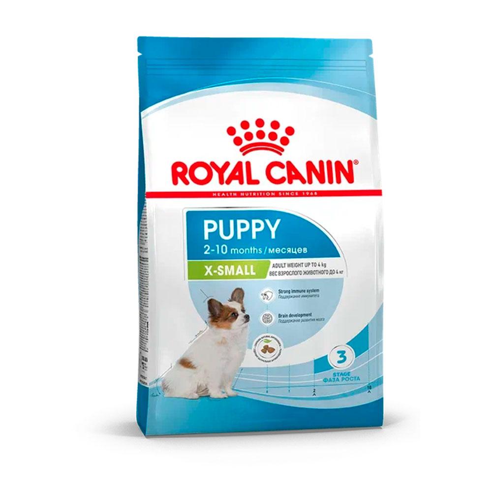 Royal Canin X-Small Puppy Сухой корм для щенков миниатюрных пород в возрасте от 2 до 10 месяцев, 3 кг