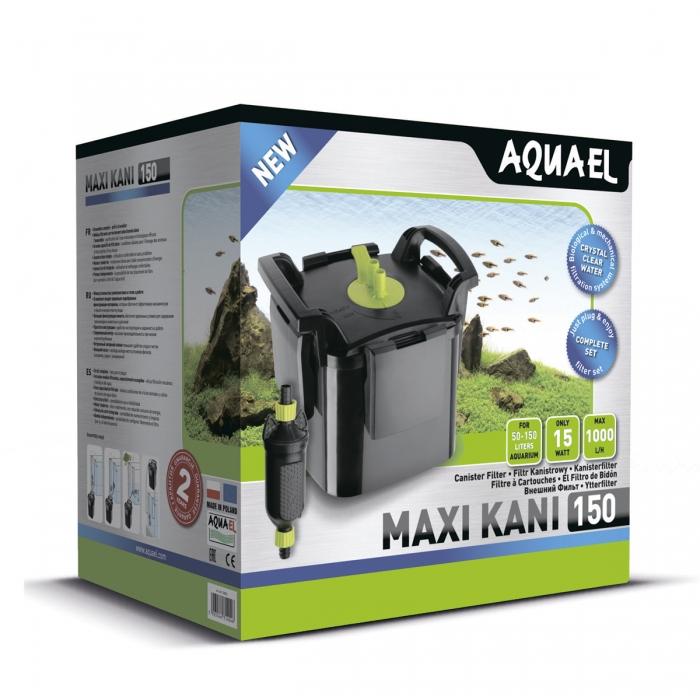 Aquael Фильтр внешний MAXI KANI 150 (50-150л, 3кассеты по 1.9л) 1000л/ч