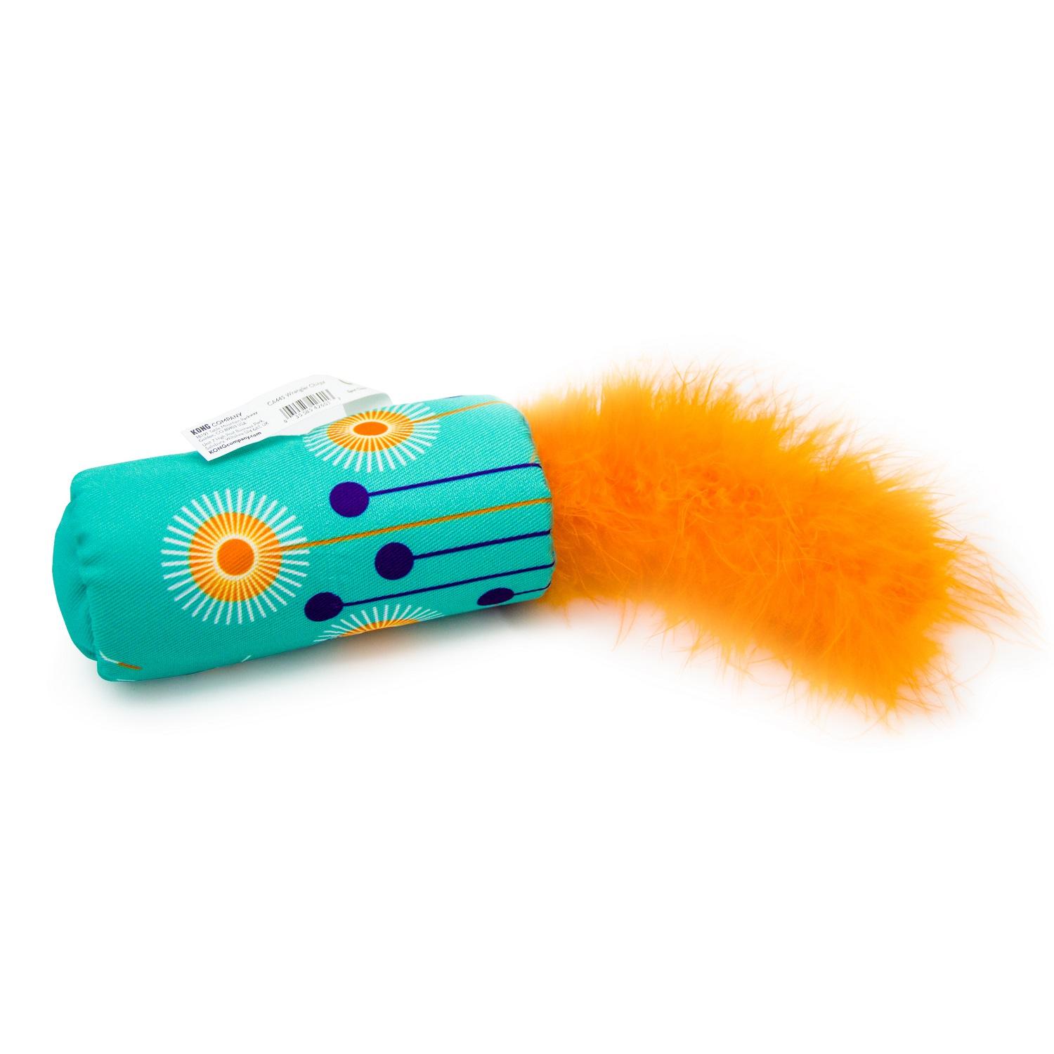 Kong Игрушка для кошек Wrangler Chirpz, с пищалкой, 20см
