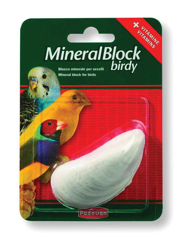 Padovan MINERALBLOCK Birdy минеральная добавка для декоративных птиц 20 г