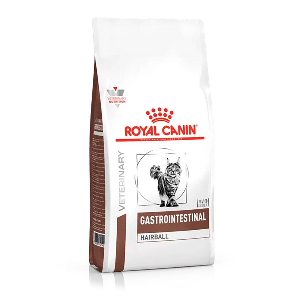 Royal Canin Gastrointestinal Hairball Сухой корм для кошек при нарушениях пищеварения, вызванного наличием волосяных комочков, 2 кг