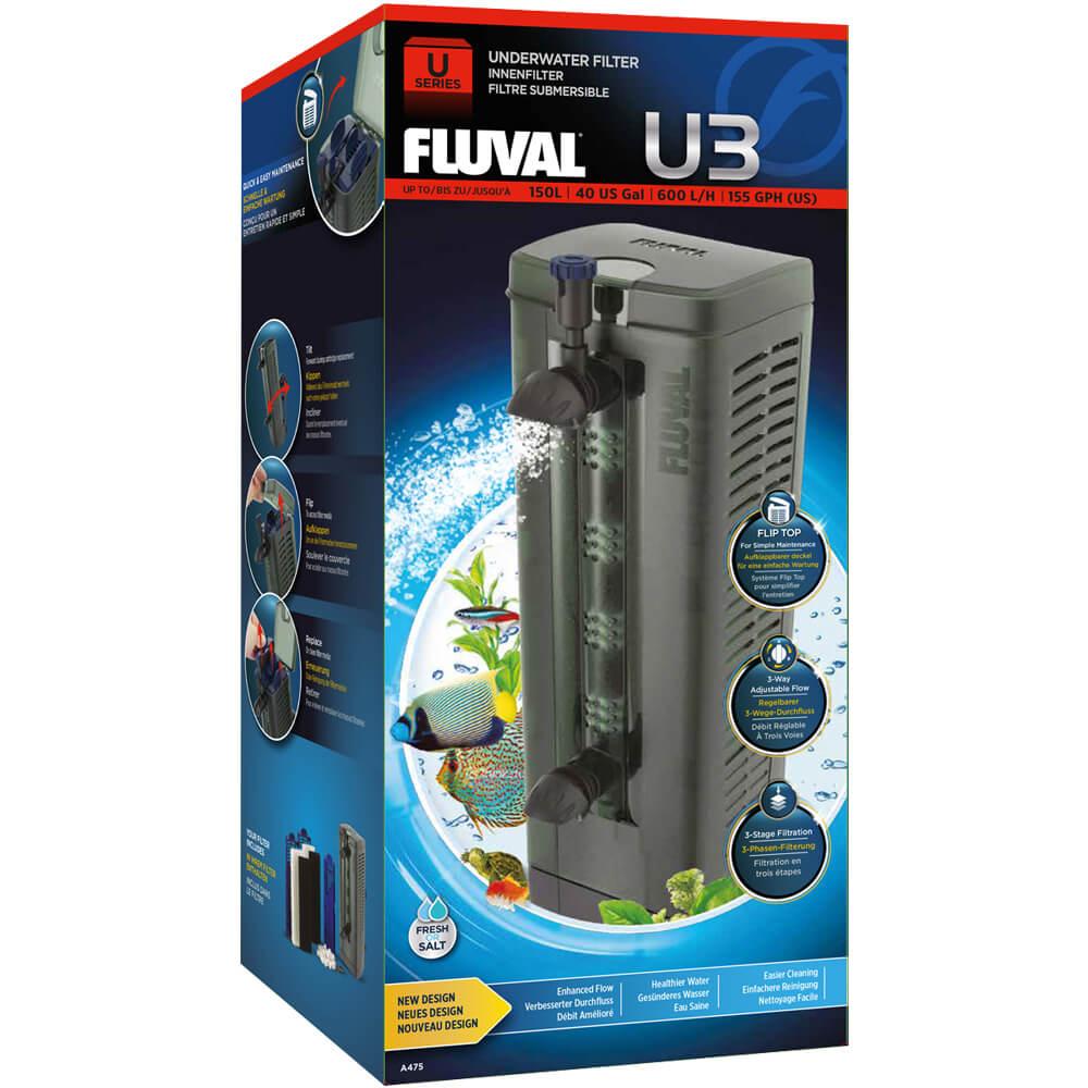 Hagen Фильтр внутренний FLUVAL U3 700 л/ч /аквариумы до 150 л/