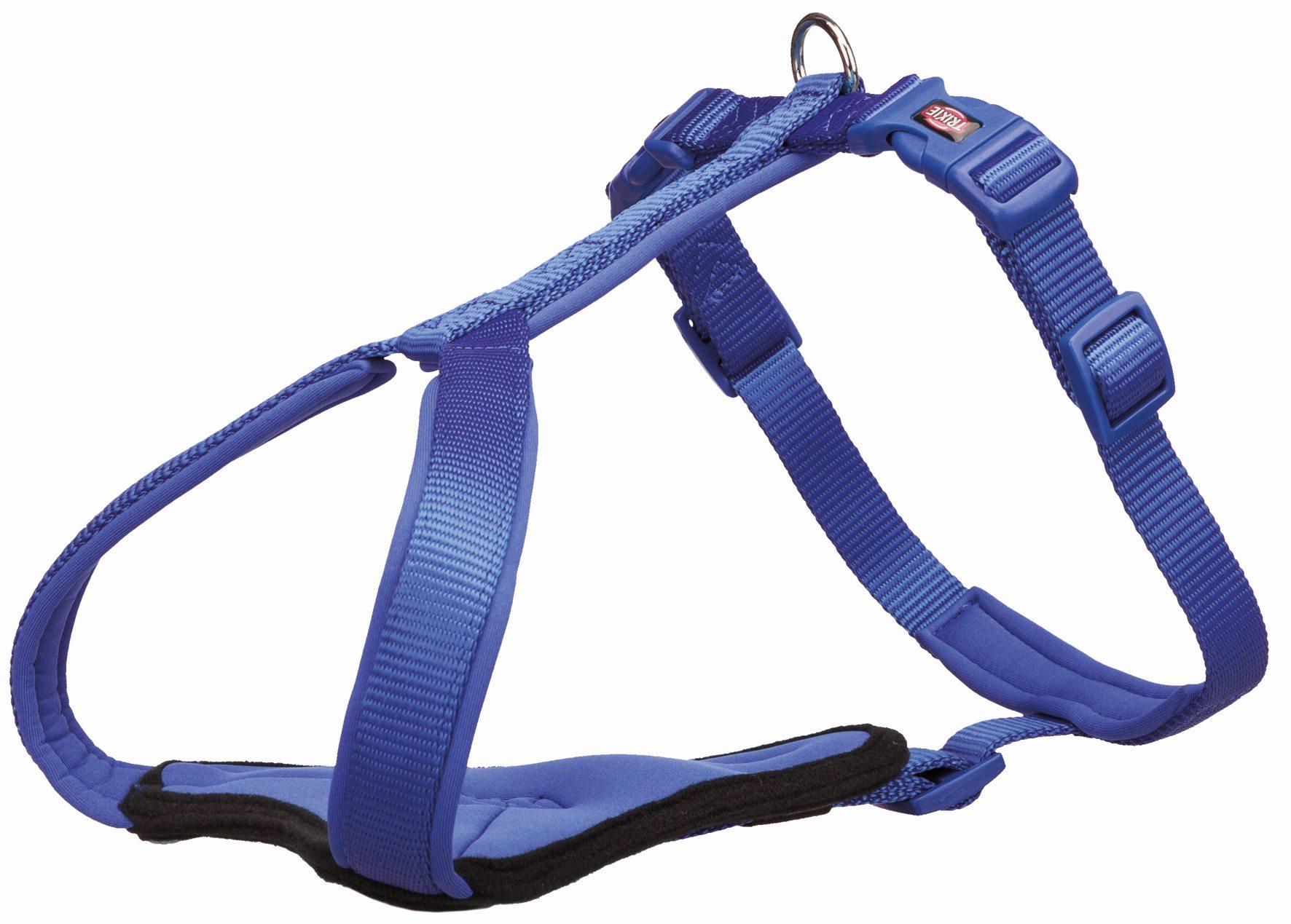 Trixie Шлейка Premium Y-harness, XL–XXL: 95–120 см/25 мм, королевский синий