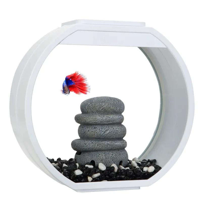 AA Aquariums Аквариум Deco O Mini UPG, 10л, белый, 334*142*310мм