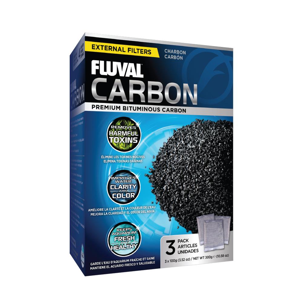 Hagen Уголь активированный для фильтра Fluval, 3х100г