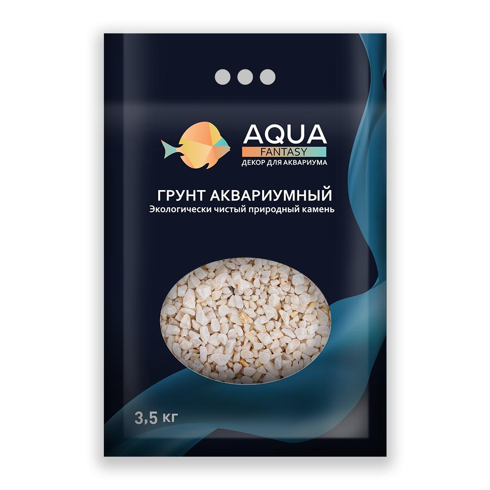 Aquafantasy Грунт аквариумный крошка мраморная Premium, 7-10 мм, 3,5 кг