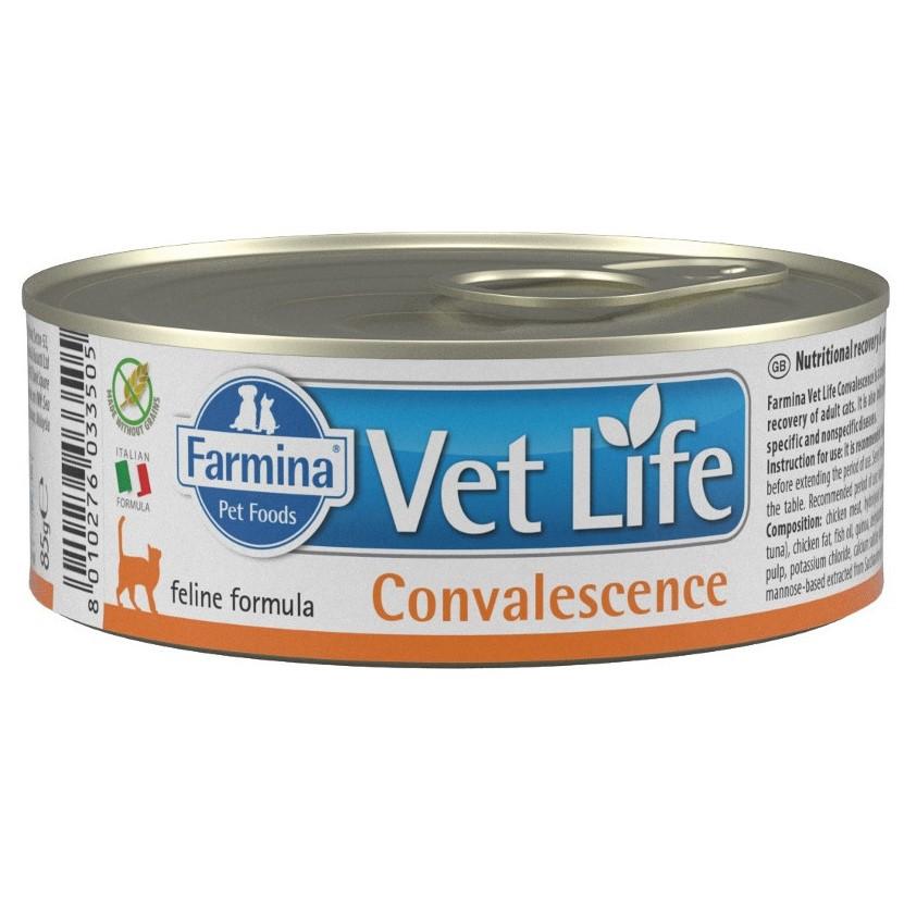 Farmina VET LIFE Convalescence паштет для кошек, 85г