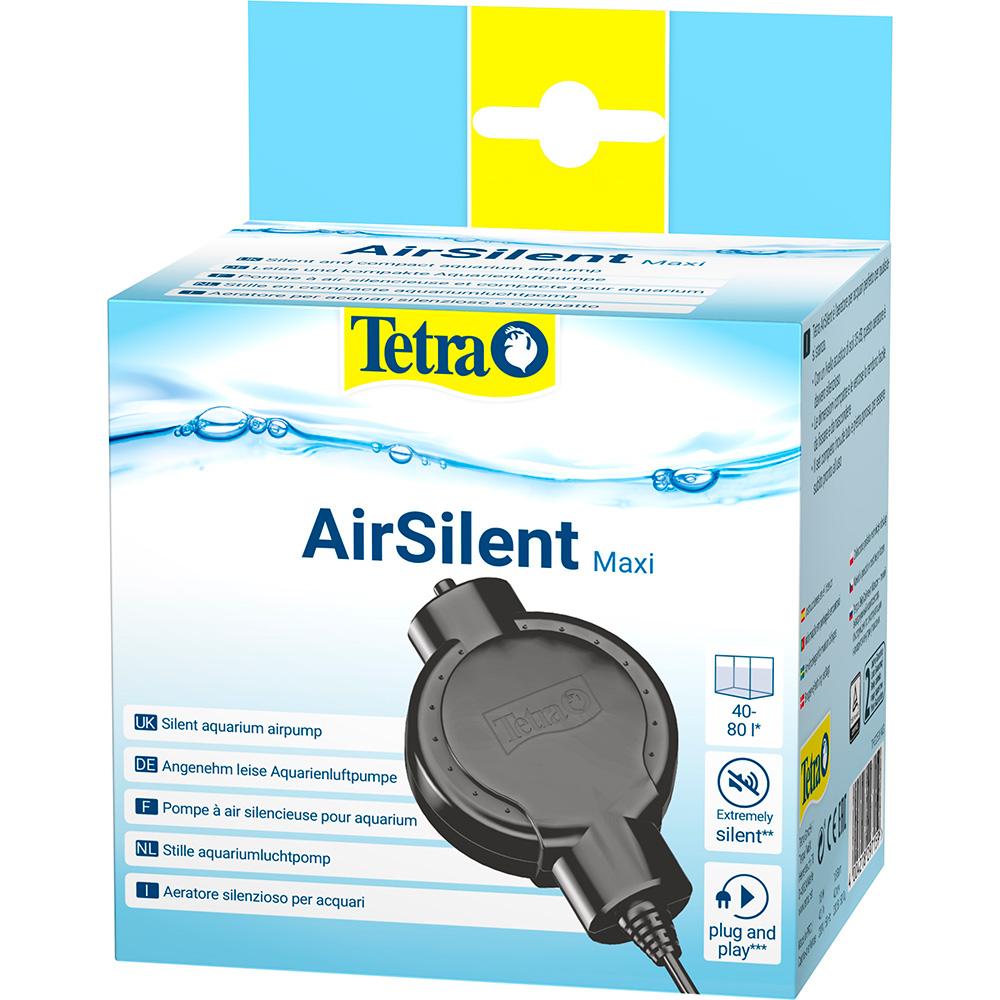 Tetra Компрессор AirSilent Maxi для аквариумов объемом 40-80л (пьезоэлектрический)