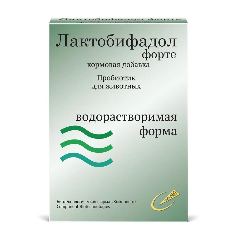 Компонент Лактобифадол Форте, водорастворимая форма для мелких домашних животных,50г