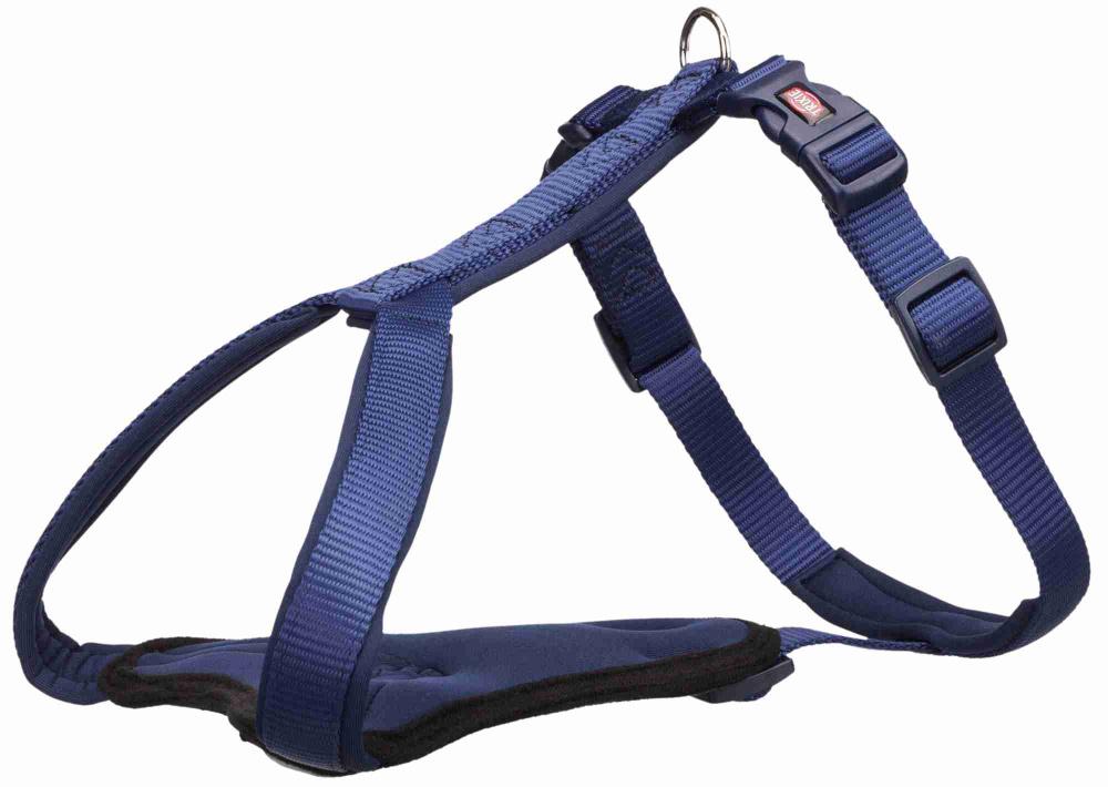 Trixie Шлейка Premium Y-harness, M–L: 65–80 см/20 мм, индиго